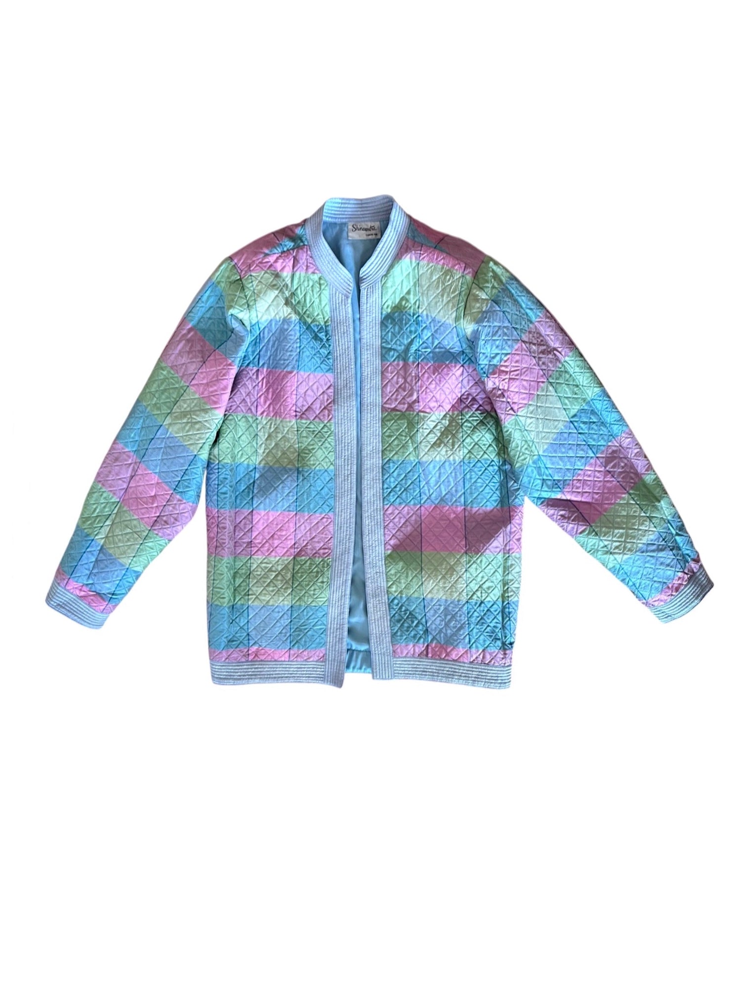 Veste matelassée en soie