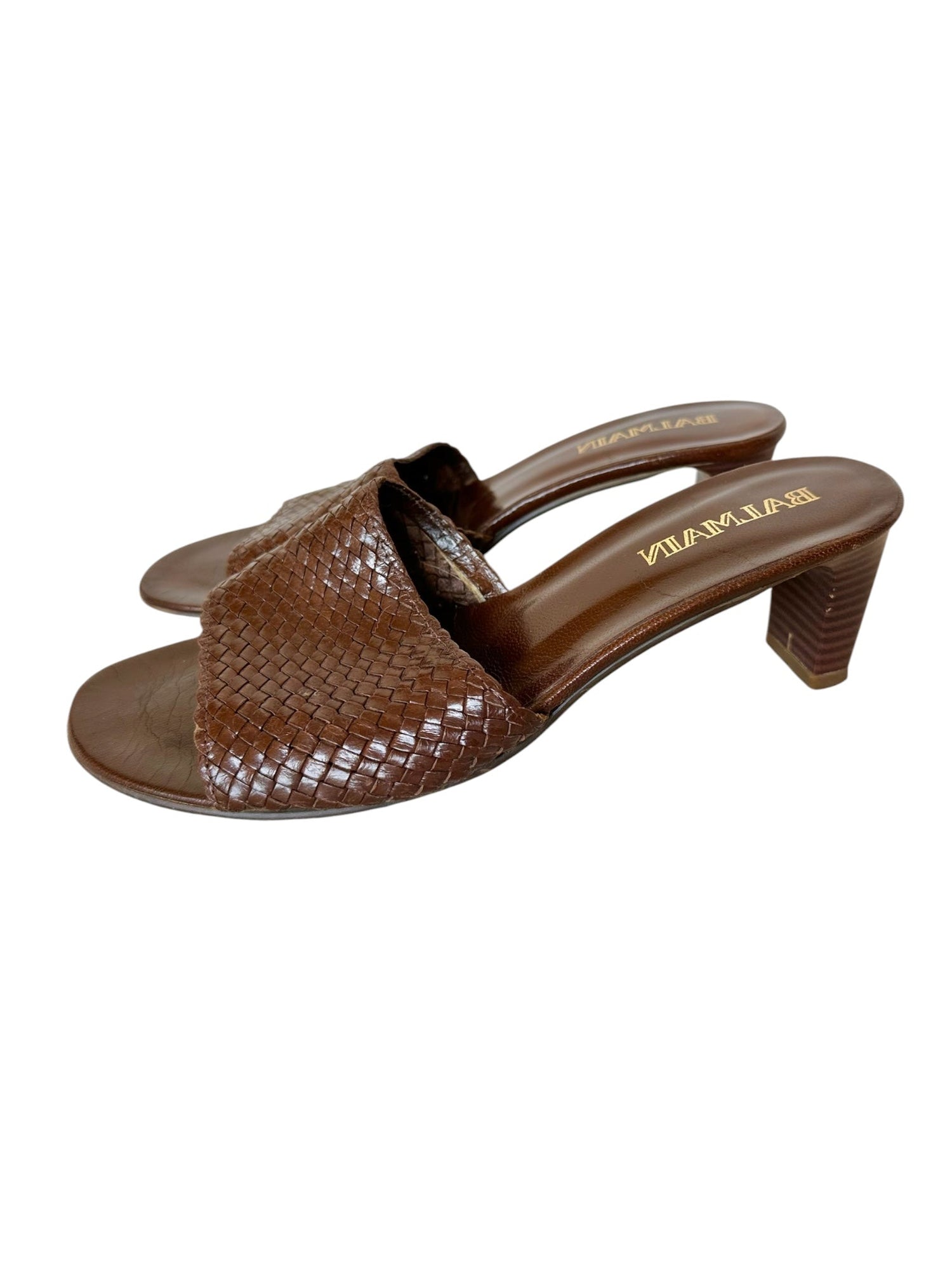 Mules tressées Balmain
