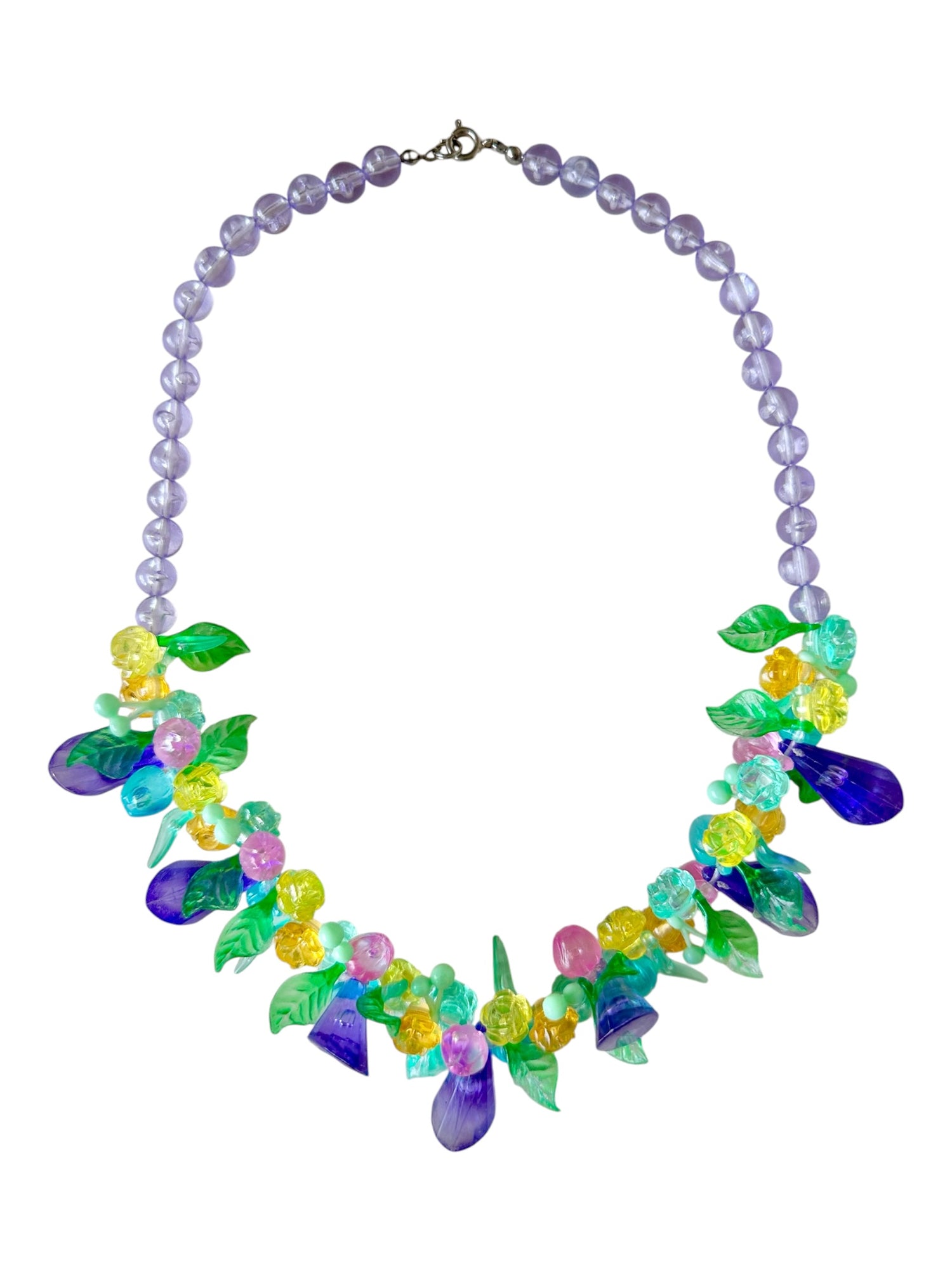 Collier fleurs & fruits