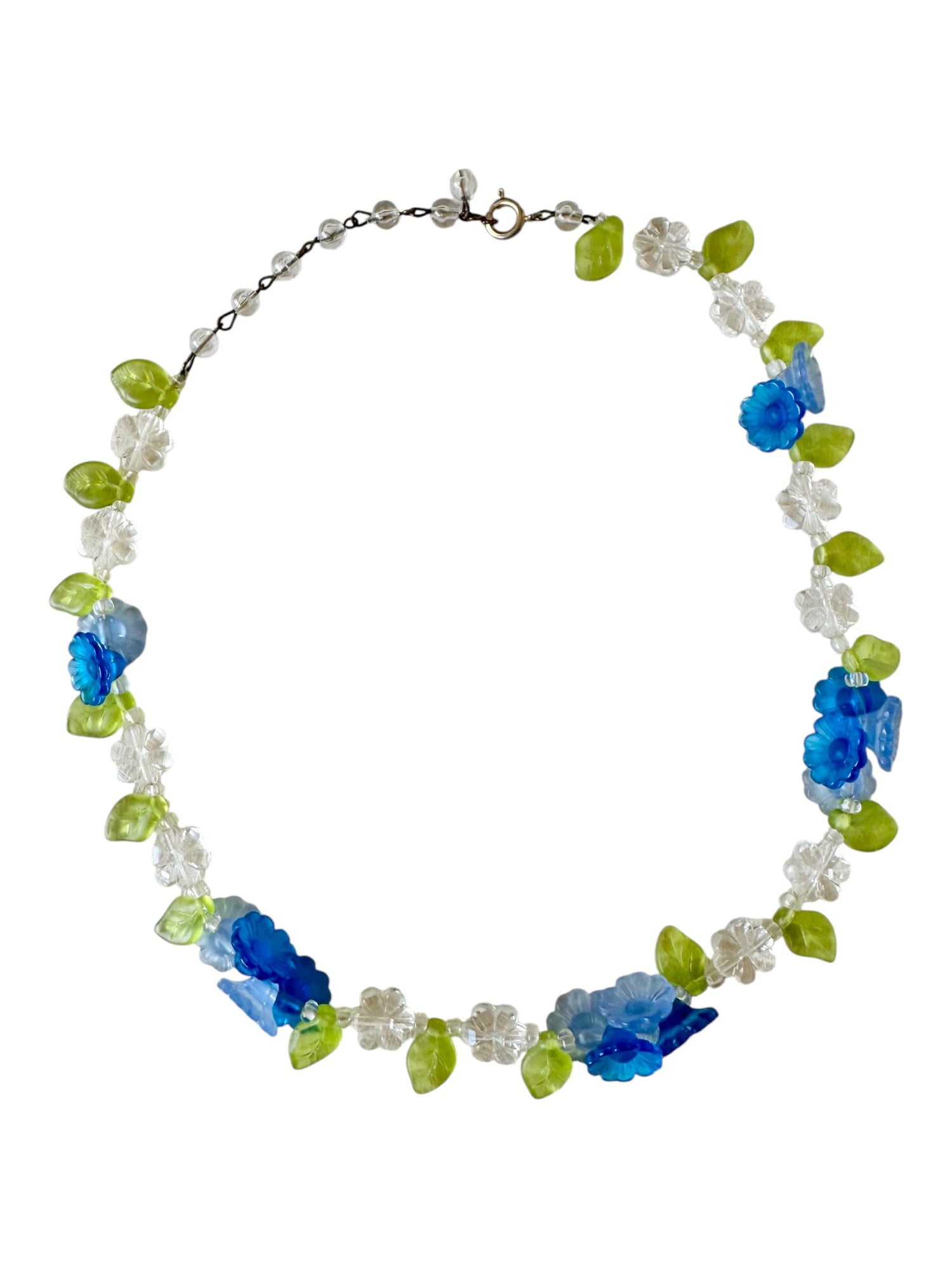 Collier fleurs