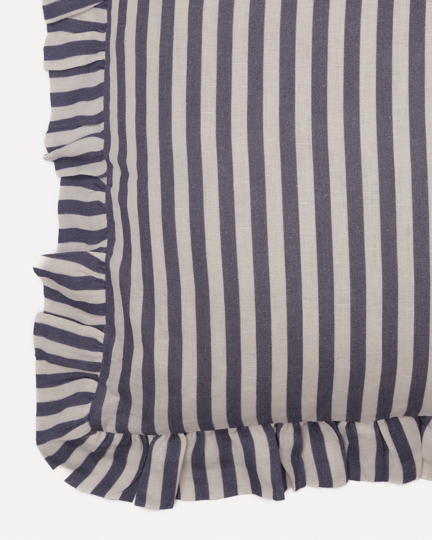 Folkstone Blue Candy Stripe Cushion Cover