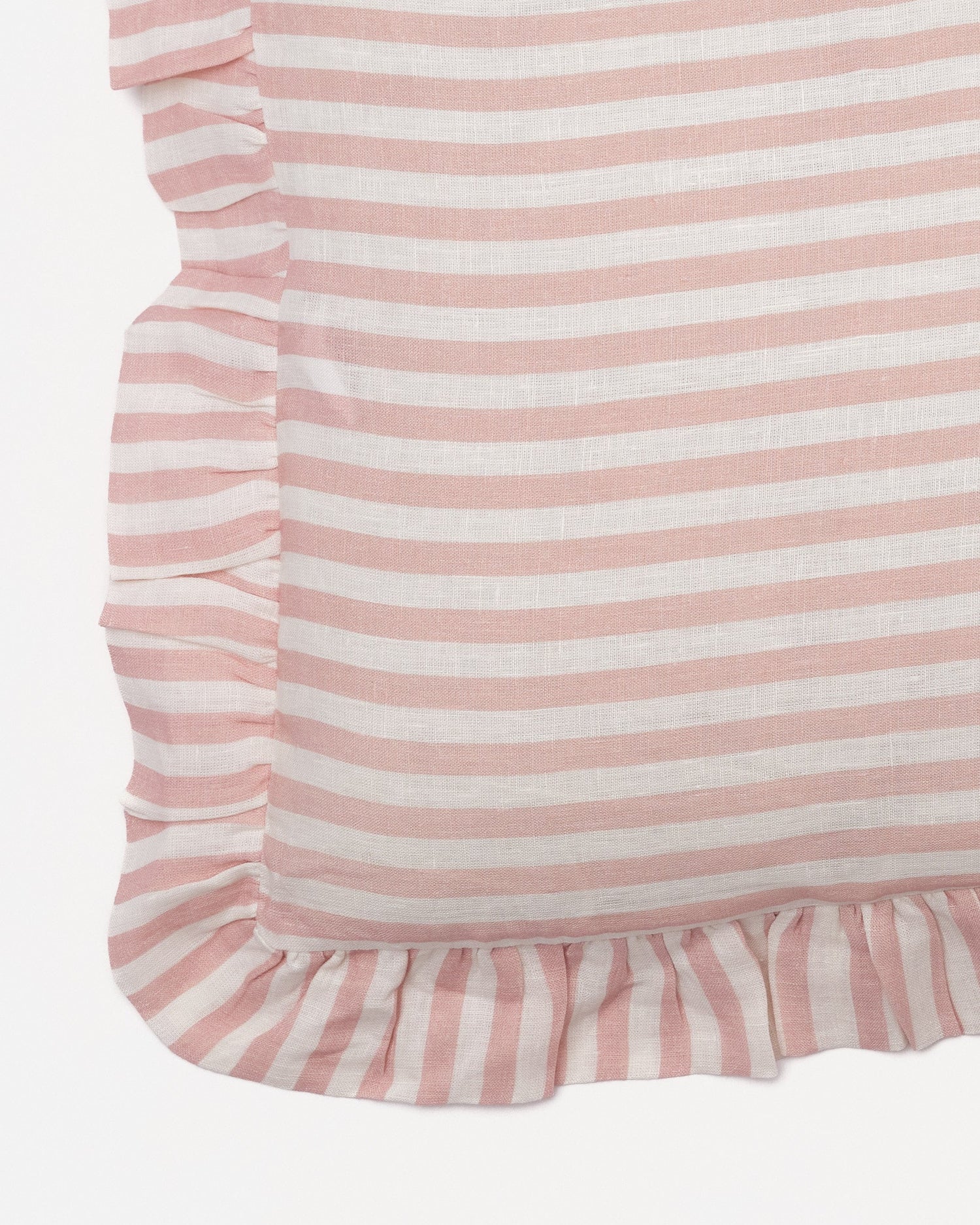 Blush Candy Stripe Cushion Cover