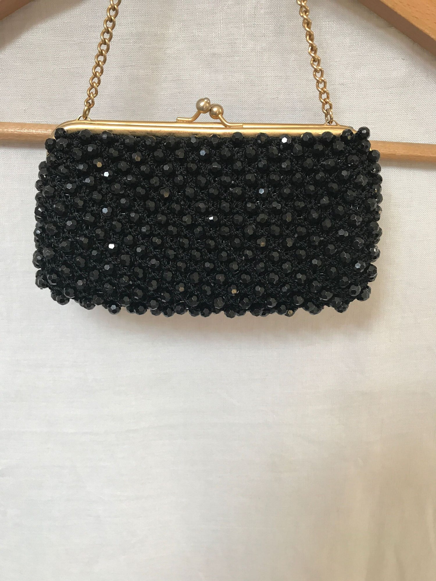 Beaded pouch