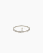 Bague Héra un diamant Blanc