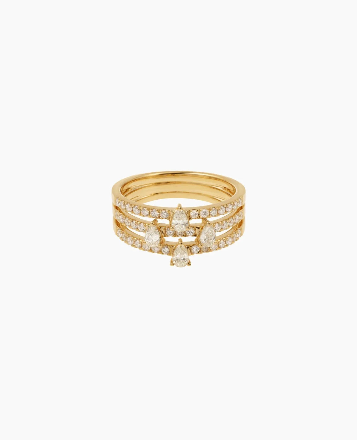 Bague Héra quatuor