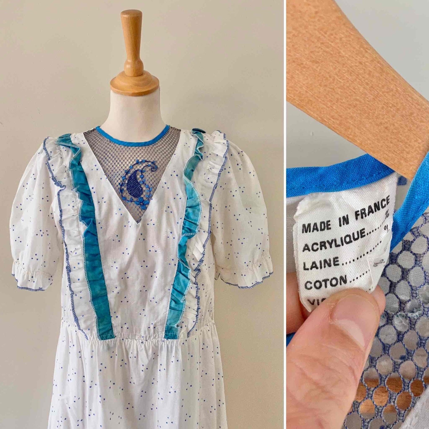 Embroidered dress