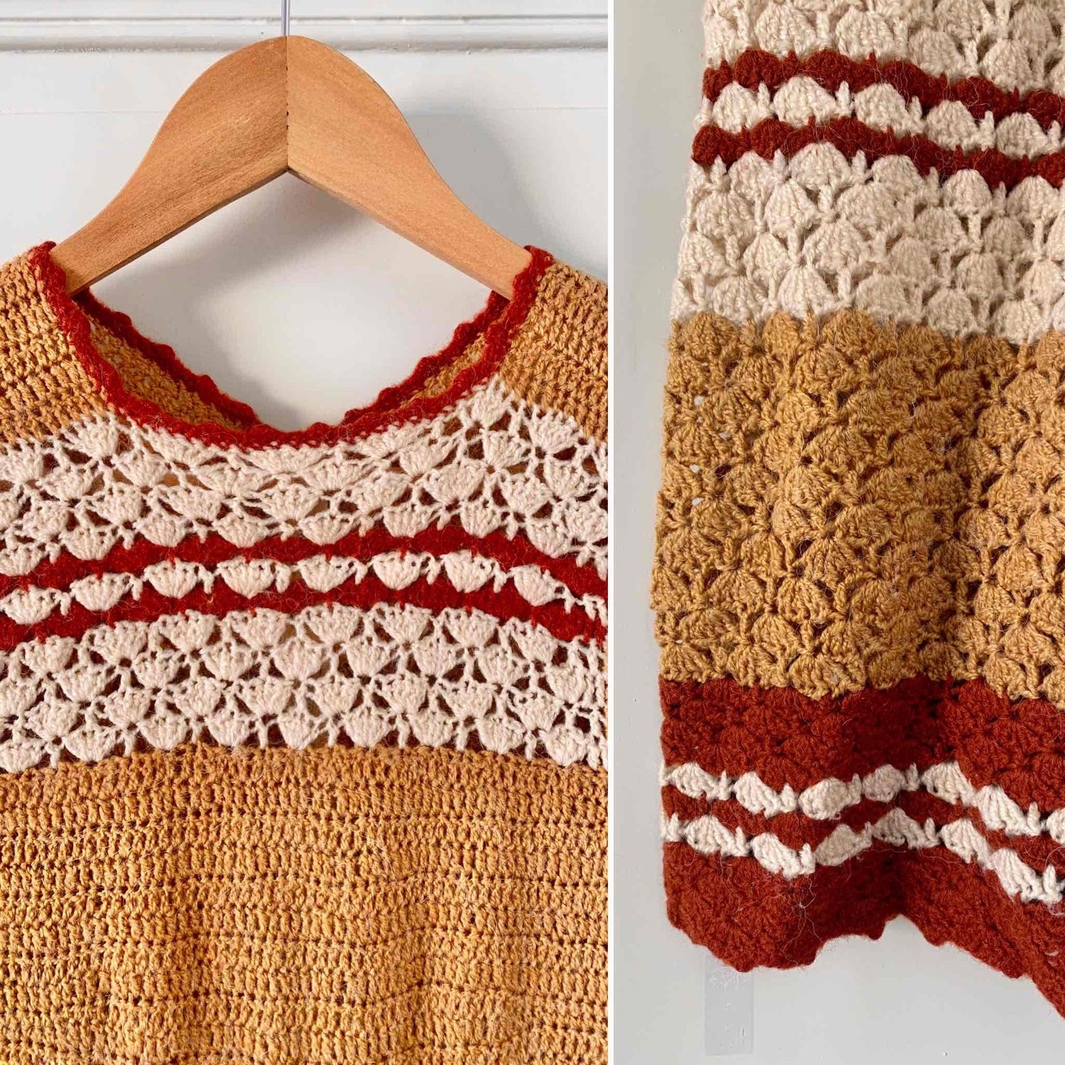 Crocheted dress