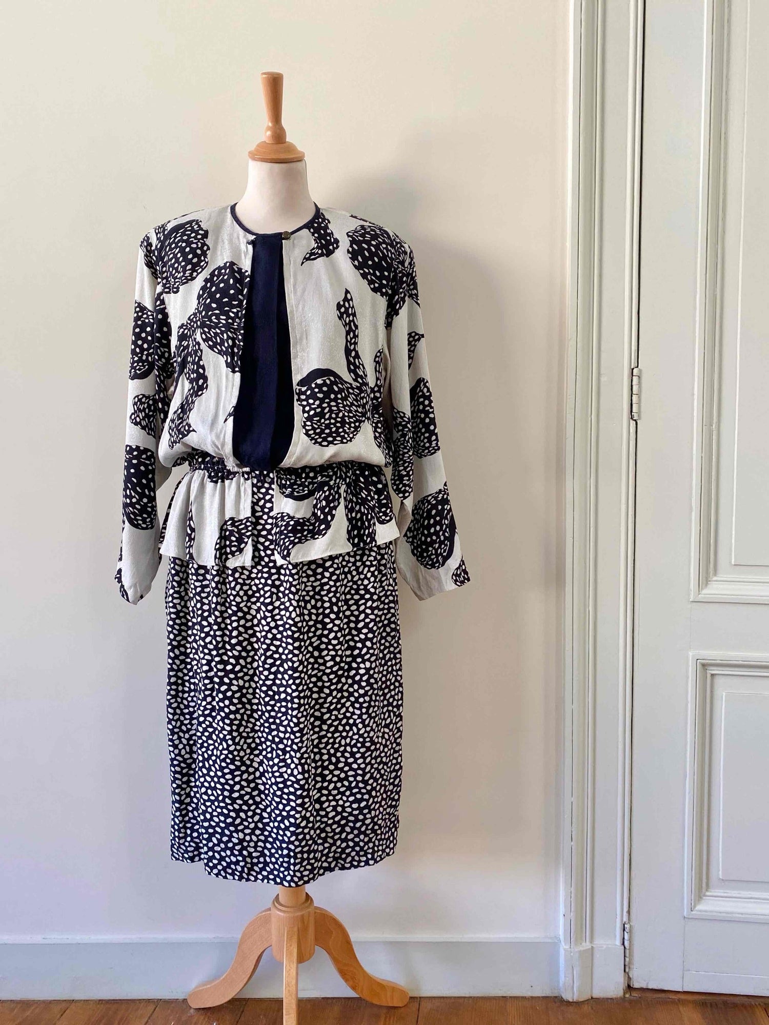 Louis Féraud silk dress