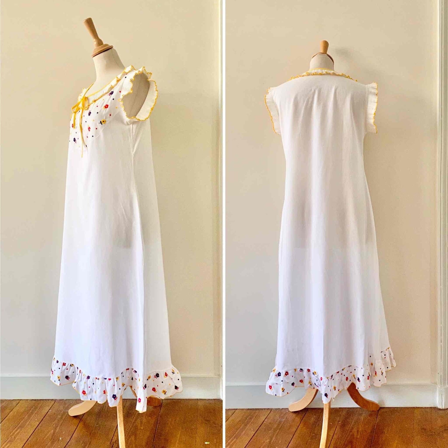 Embroidered long dress