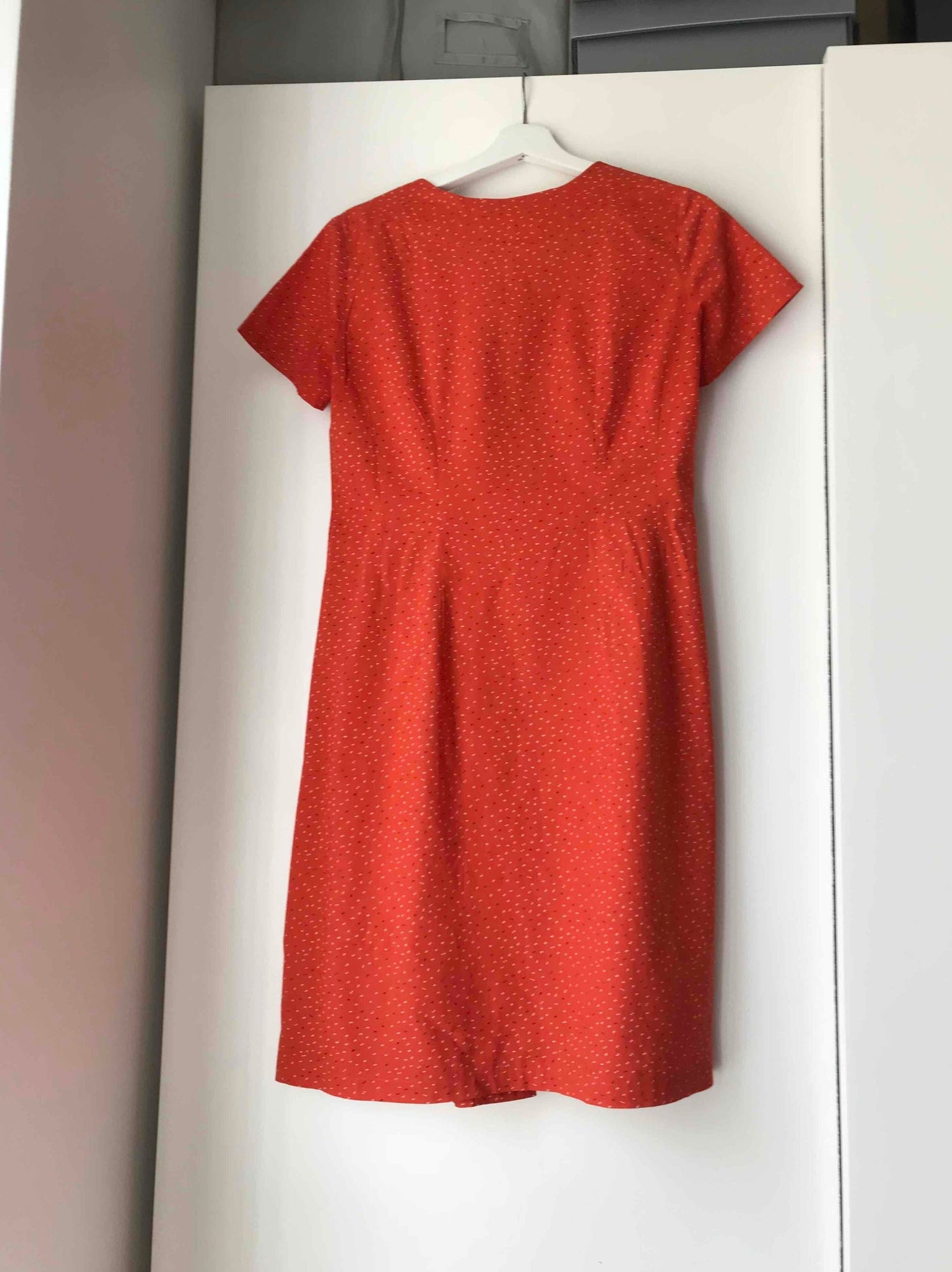 Robe midi boutonnée