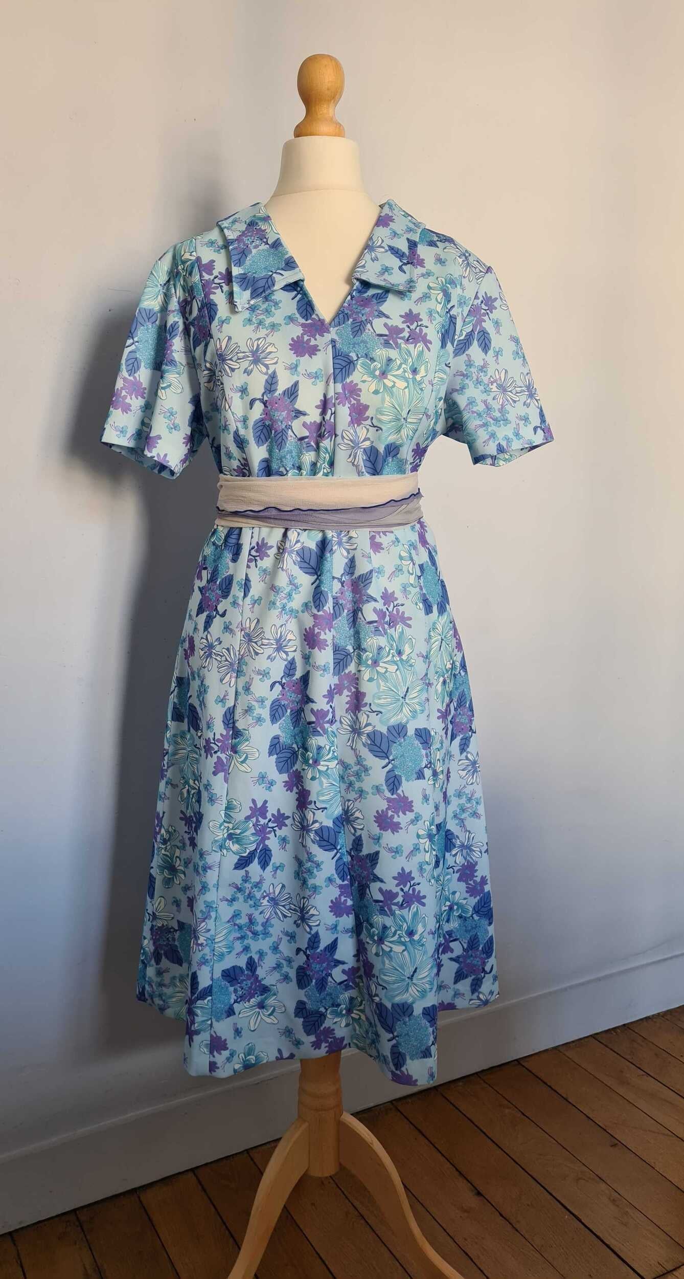 Floral A-line dress
