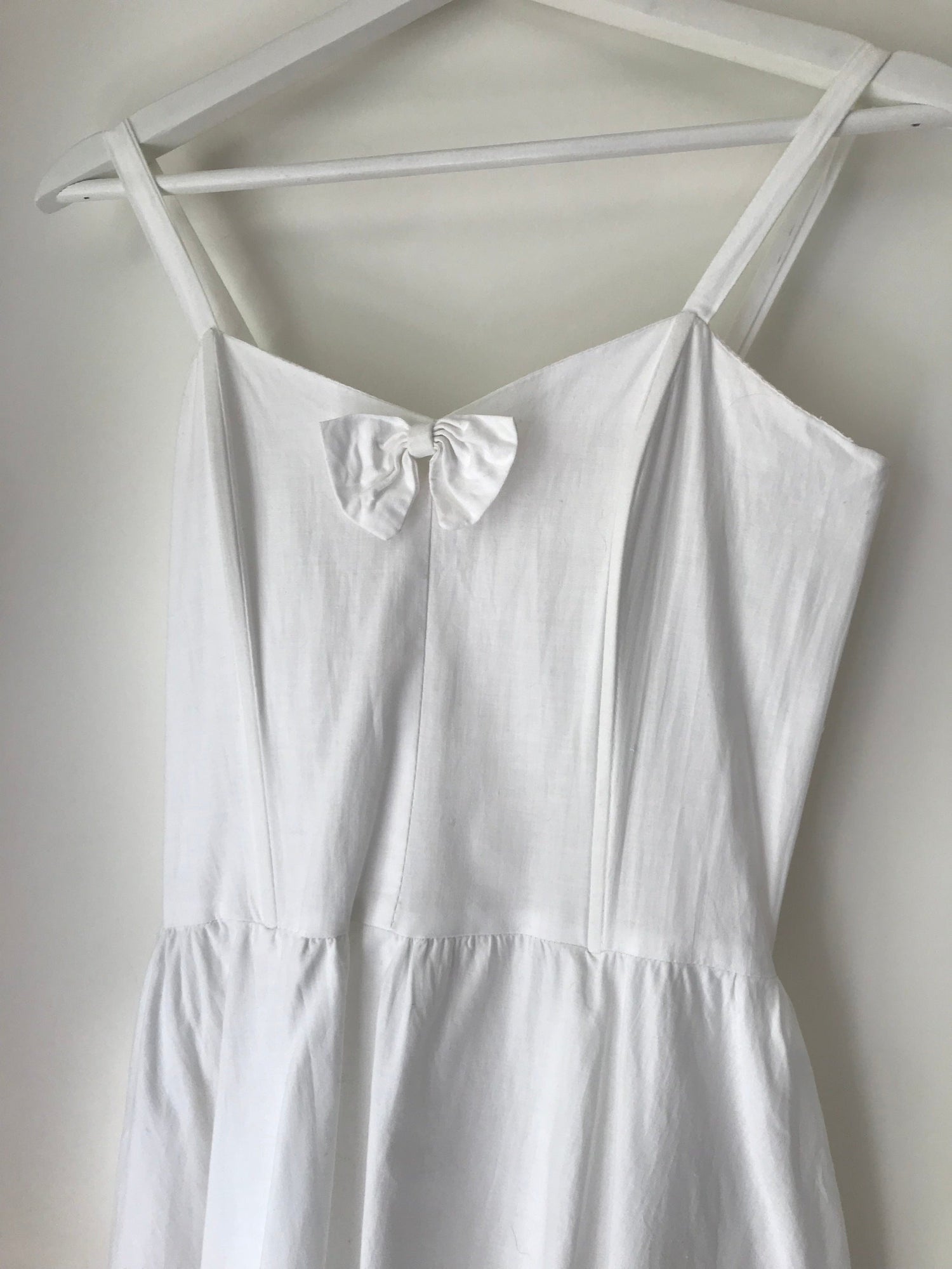 Cotton A-line dress