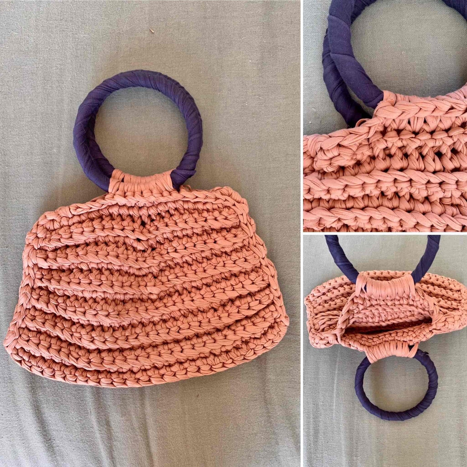 Crocheted bag