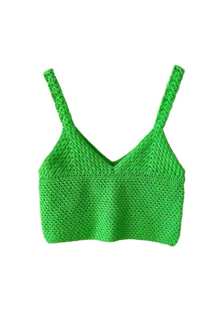 Crochet crop top