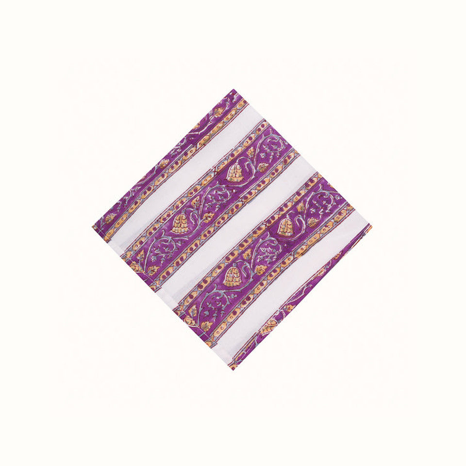 Serviette Purple Sunflower