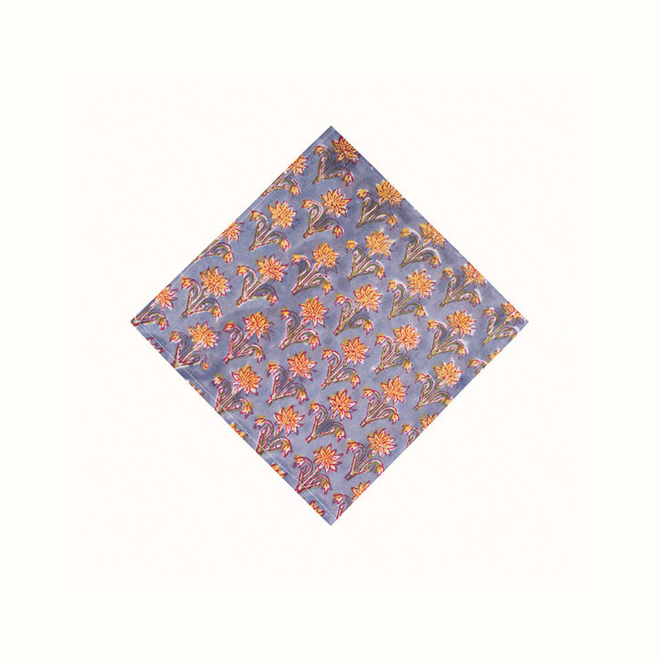 Serviette Saffron Flowers