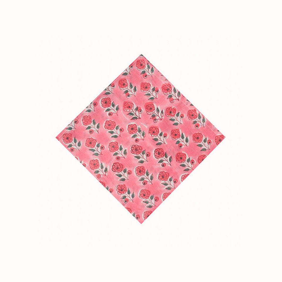 Serviette pink flamingo