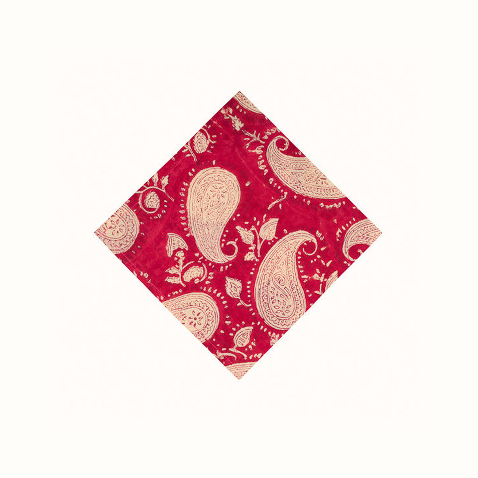 Serviette Red Cashmere