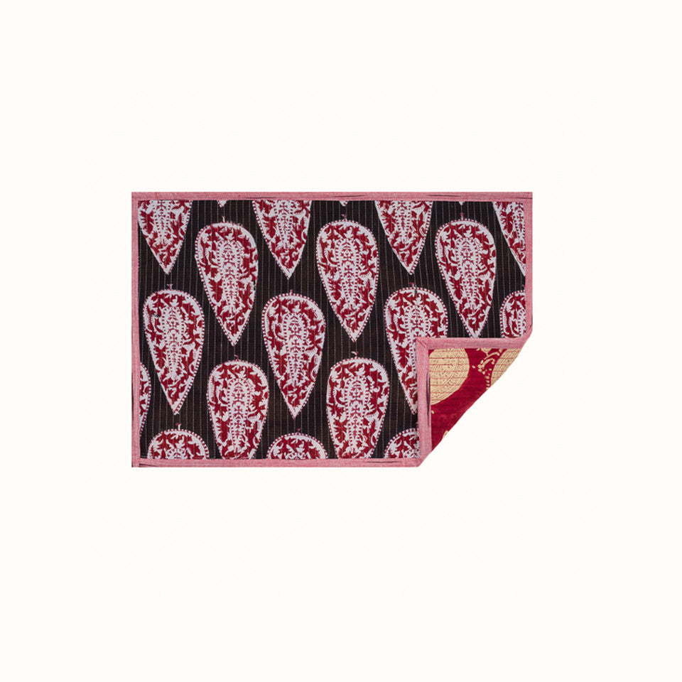 Set de table et Serviette Red Cashmere