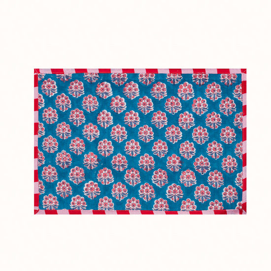 Set de table et Serviette Blue Pearls