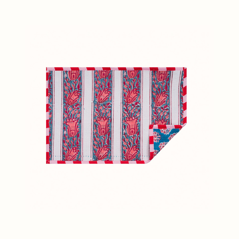 Set de table et Serviette Blue Pearls