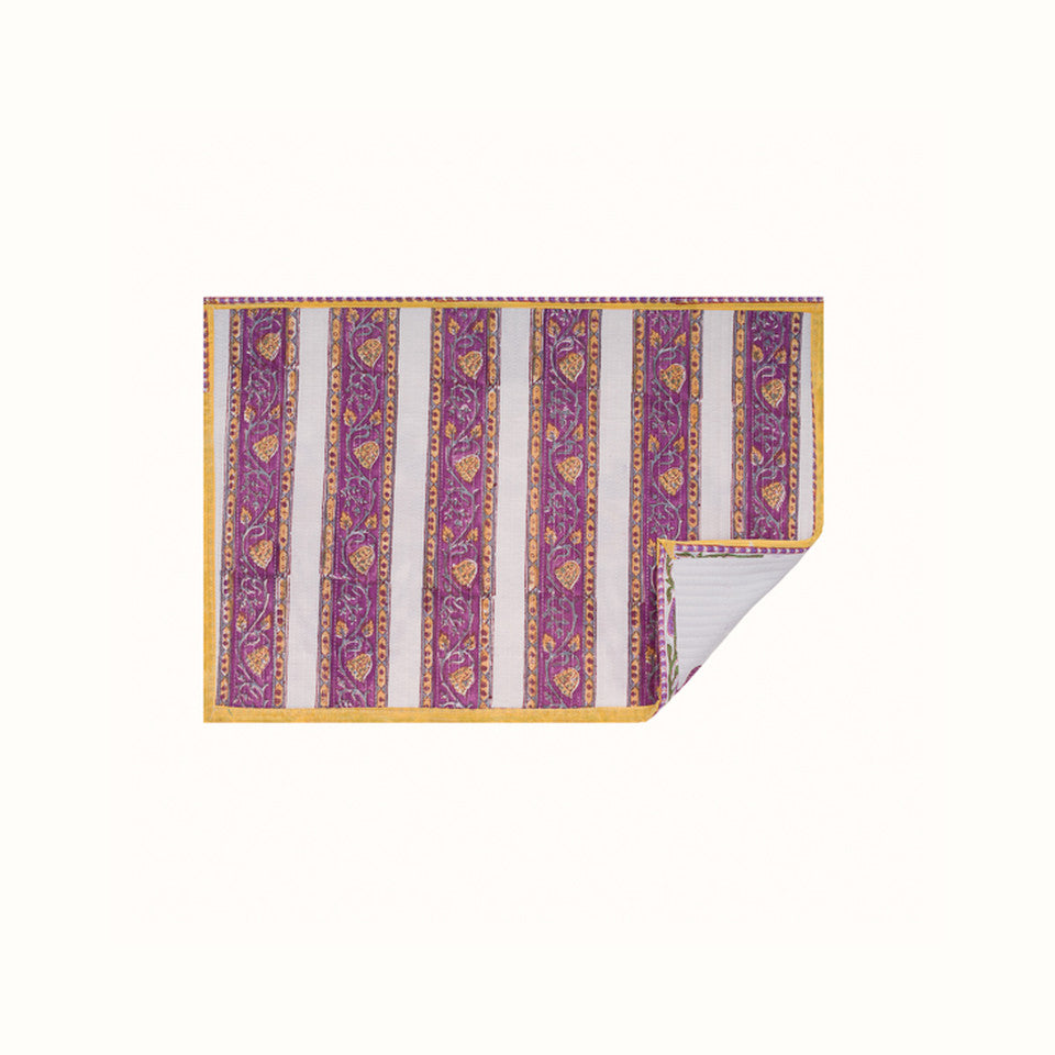 Set de table et Serviette Purple Sunflower