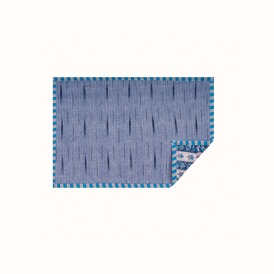 Set de table et Serviette Colbat Blue