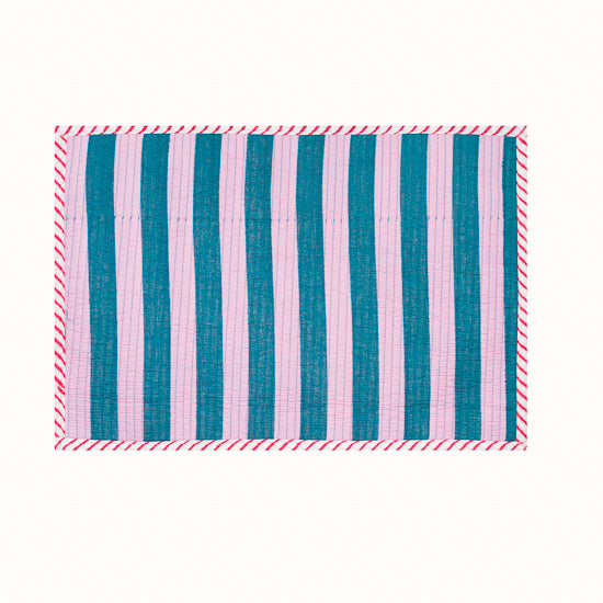 Set de table et Serviette Turquoise Grenadine