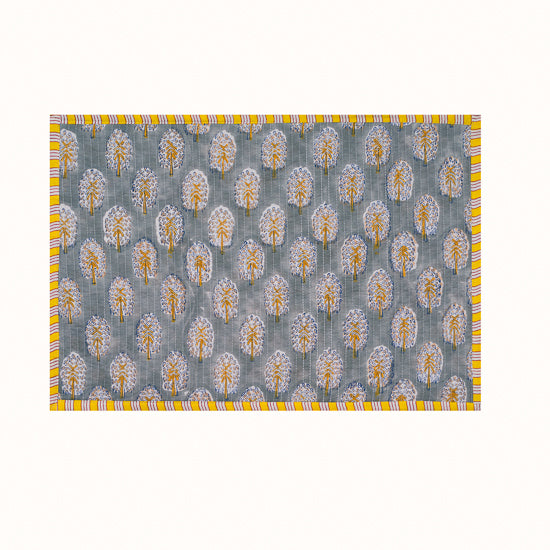 Set de table et Serviette Saffron Flowers