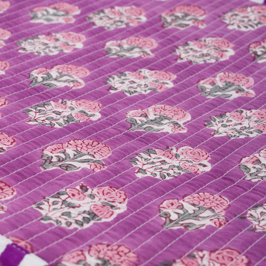 Set de table et Serviette Purple Hortensia