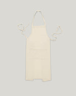 Tablier classique en lin brut français 21