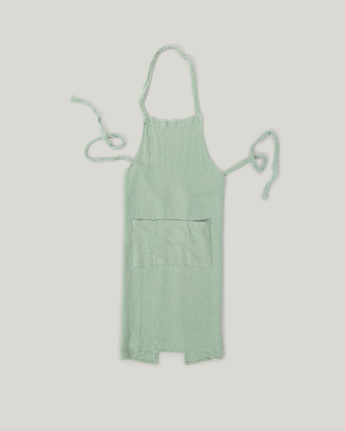 Tablier classique en lin brut français 23