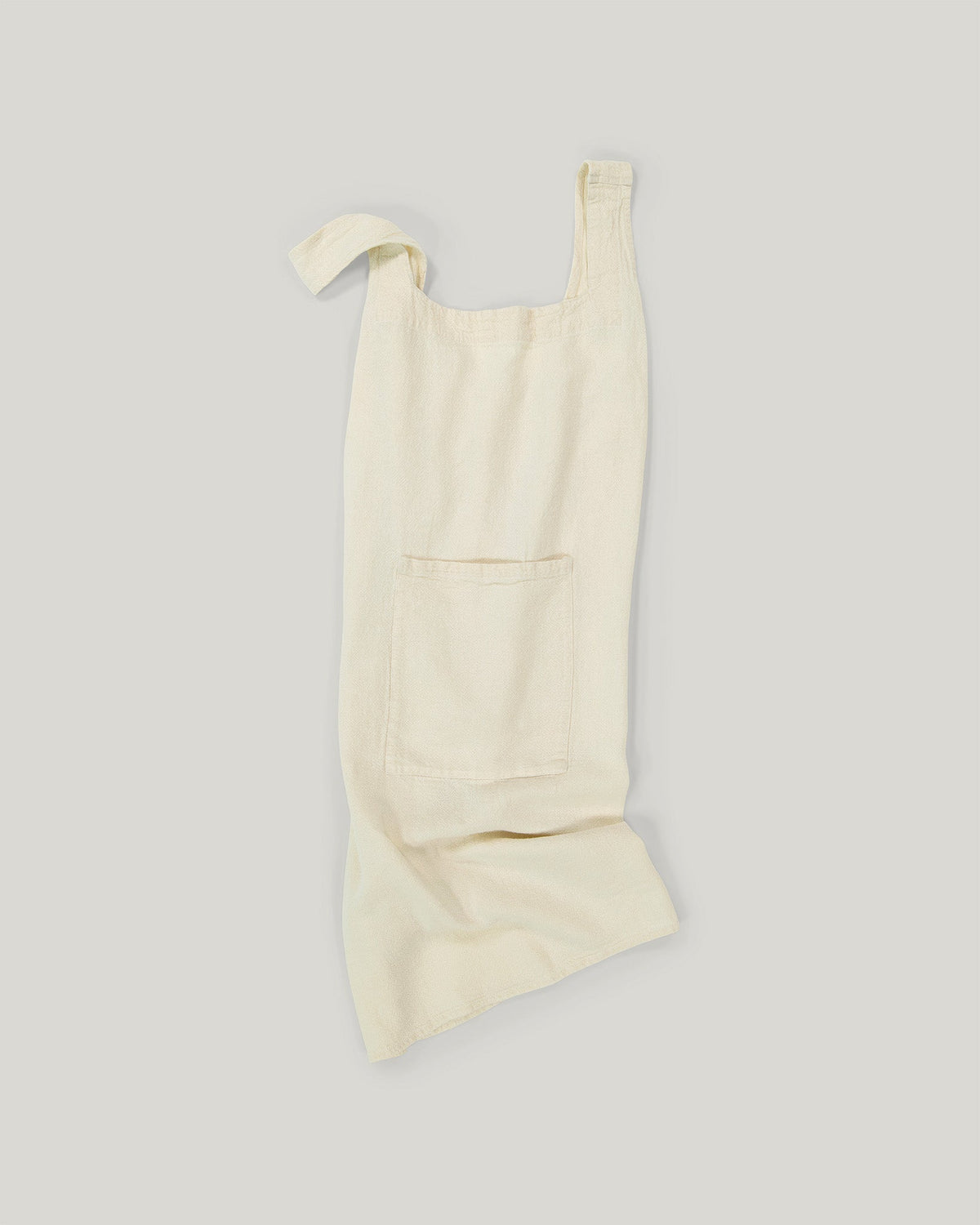 Tablier japonais en lin brut français 6