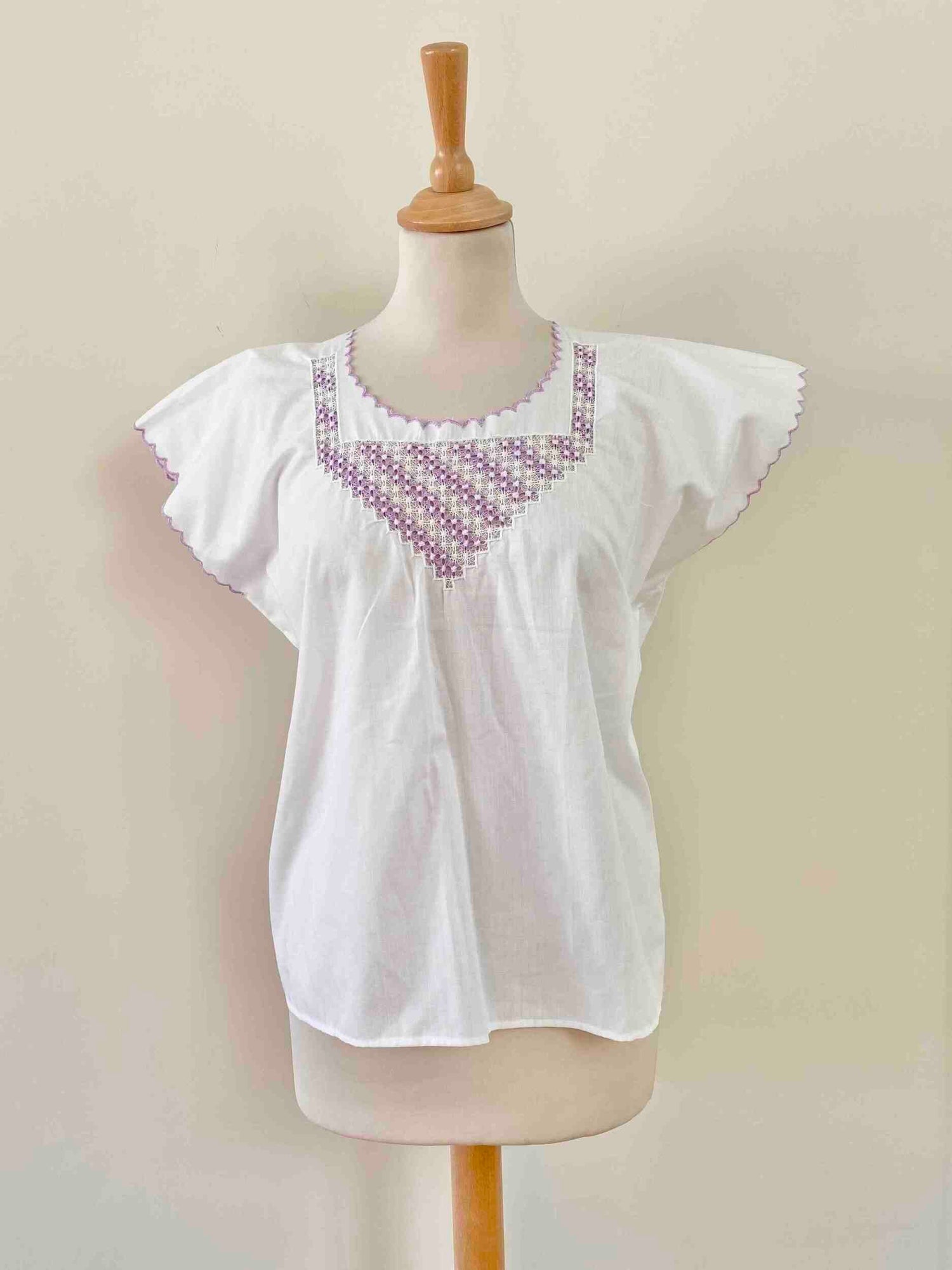Embroidered top