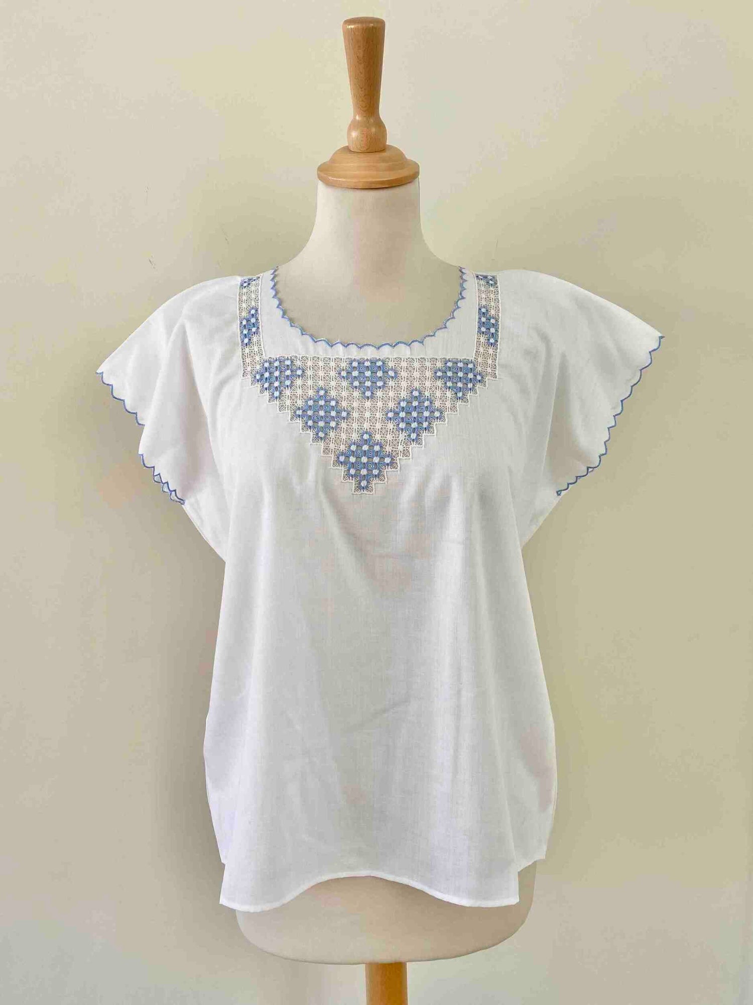 Embroidered top