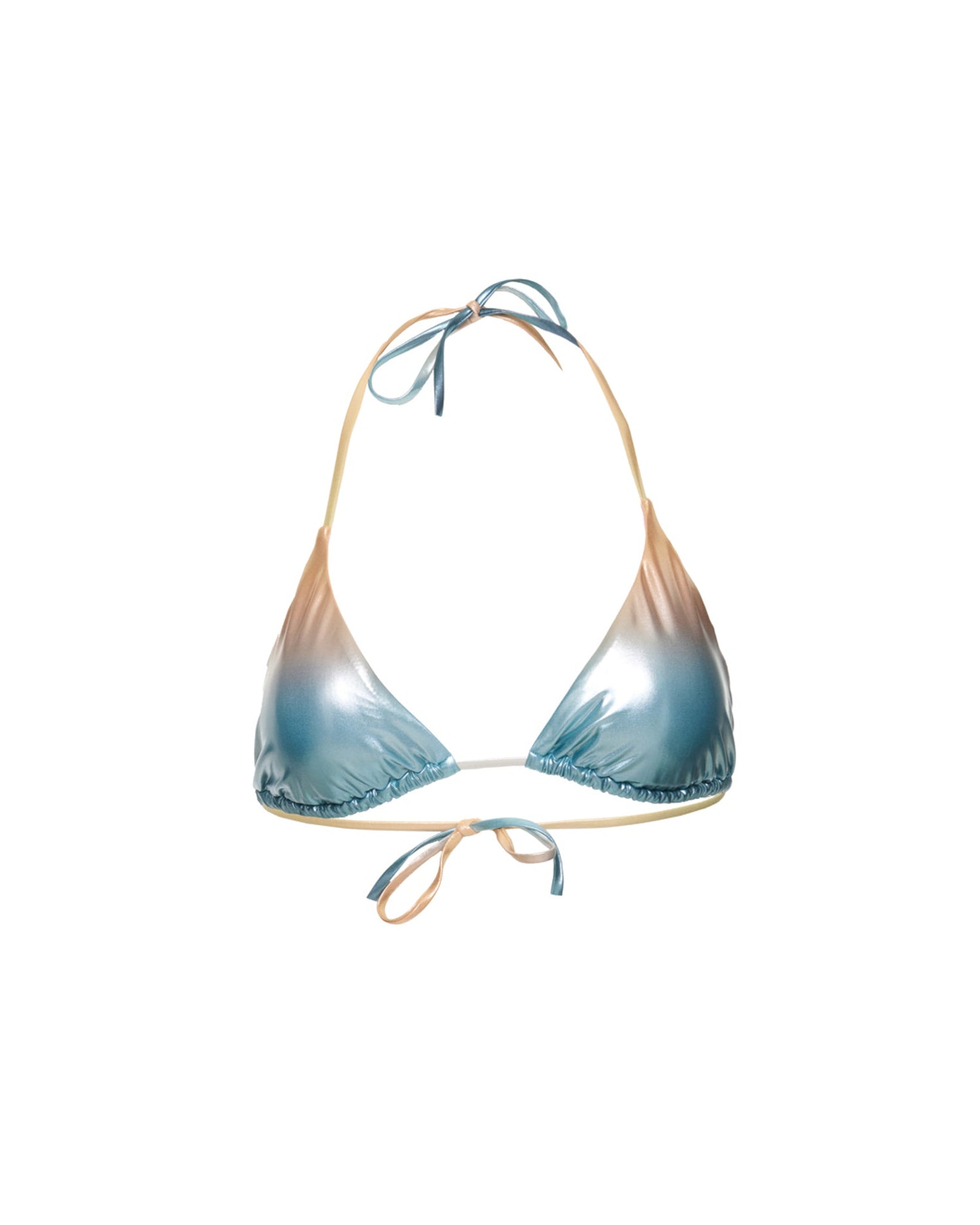 Triangle Attachante Sunset Bleu-Jaune