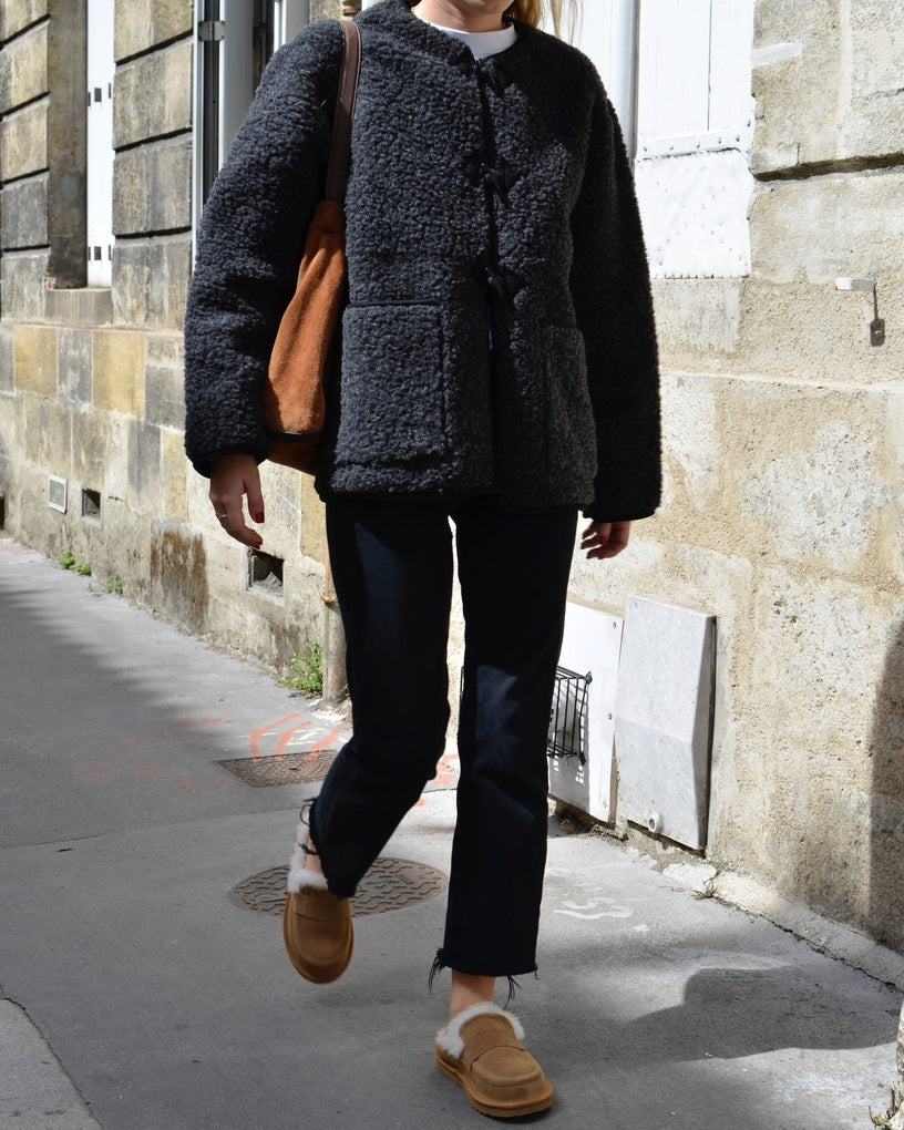 veste moumoute femme