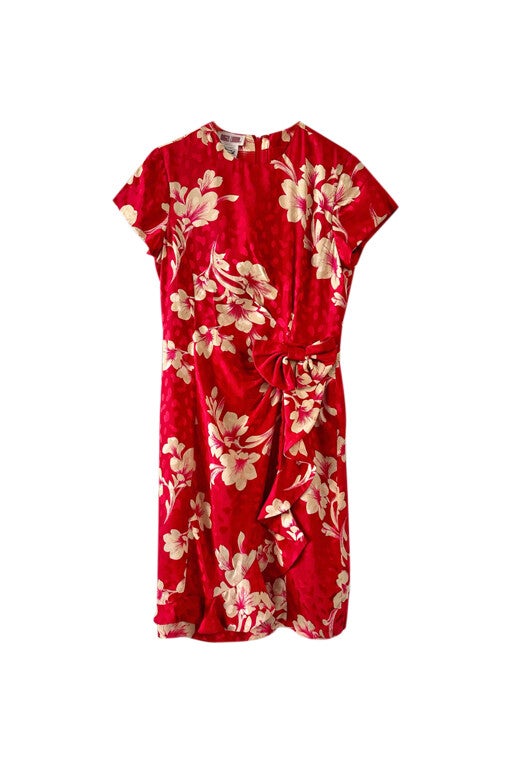 Silk wrap dress