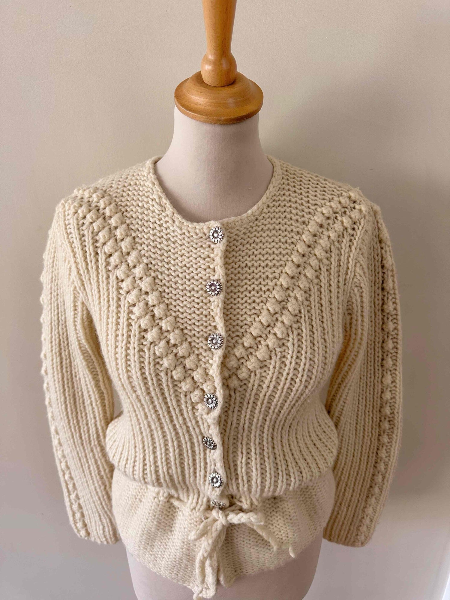 Wool cardigan
