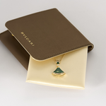 Bulgari - Divas' Dream - Collier en or jaune, malachite et diamants