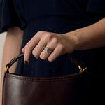 Bague en platine et diamants