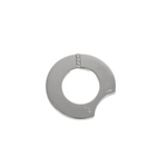 Bague transformable en pendentif en or blanc, diamants