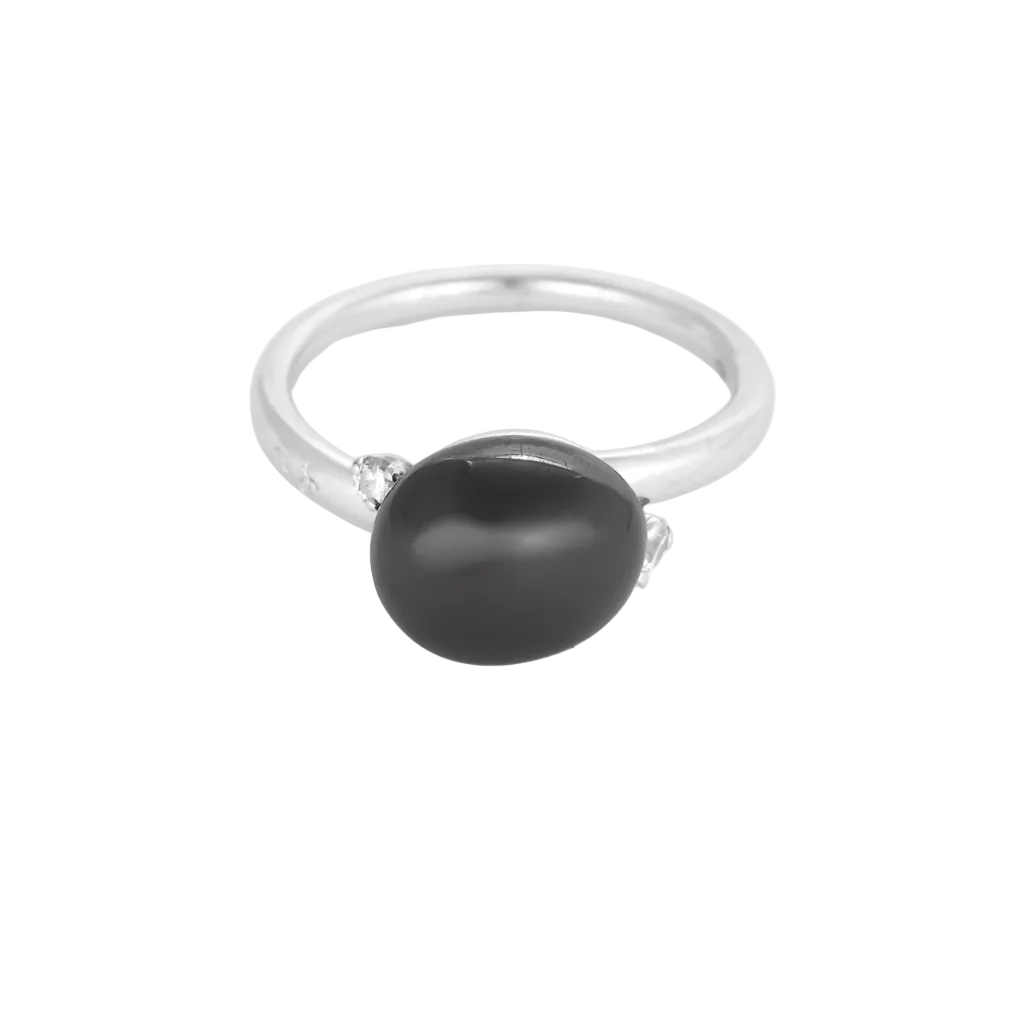 POMELLATO - Bague Capri or blanc diamants