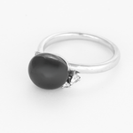 POMELLATO - Bague Capri or blanc diamants