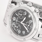 Hermès - Clipper Chrono - Montre en acier à boitier rond et à mouvement quartz