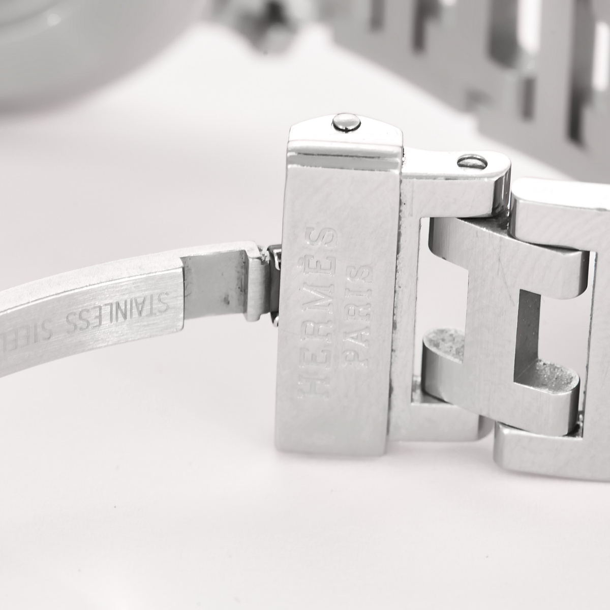 Hermès - Clipper Chrono - Montre en acier à boitier rond et à mouvement quartz