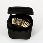 CHANEL - Mademoiselle - Montre bijou or jaune et perles