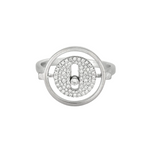 Messika - Lucky move pavé or gris et diamants. PM