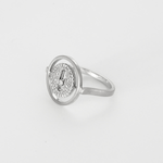 Messika - Lucky move pavé or gris et diamants. PM