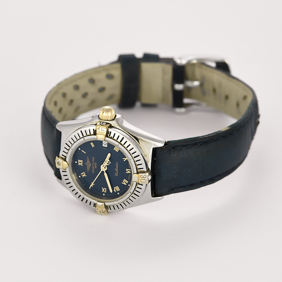 Breitling - Callistino - Montre en acier à boitier rond et mouvement quartz